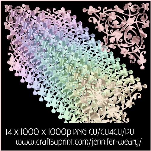Candy Floss Corners 42