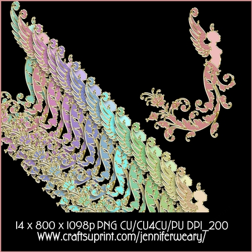 Ocean Princess Ornaments-Candy Floss b