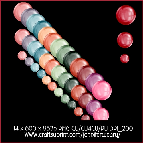 3 Pearls-Succulants Bright