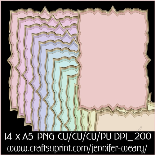 20 Candy Floss Mats
