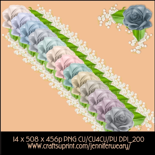 Corner Rose Set-Rose Neutral