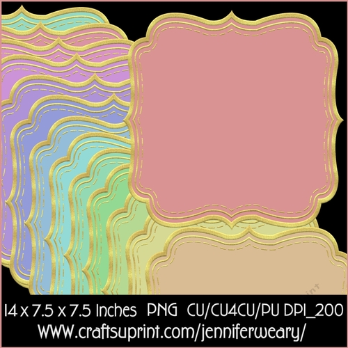 2 Candy Floss Mats 6