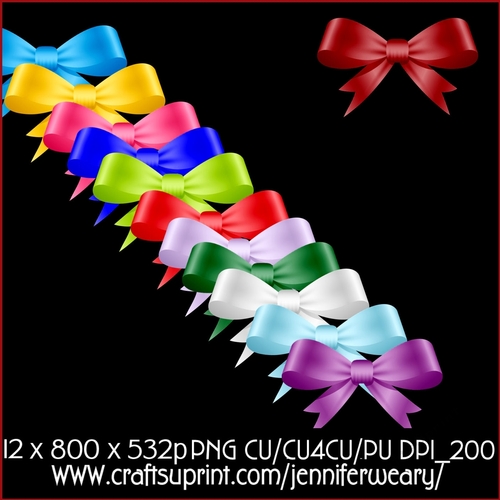 Birthstone Bows 3