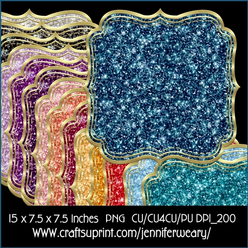 Glitter Mats-Gorgous