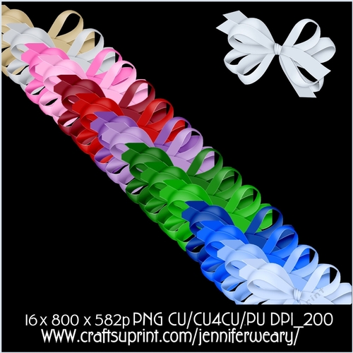 20 Christmas Time Bows