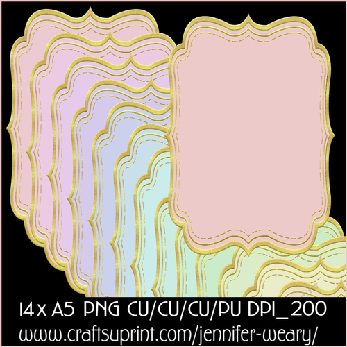 20 Candy Floss Mats 4