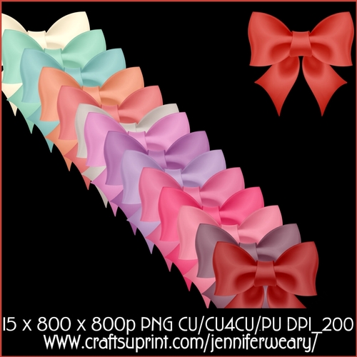 Valentine Bows 6