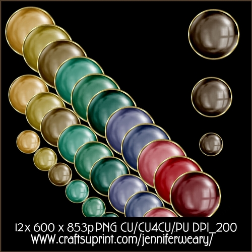 3 Pearls Gold Borders-Christmas joy