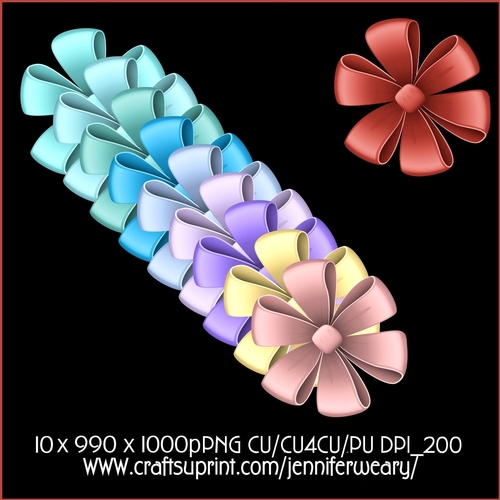 20 Jolly Christmas Bows 2