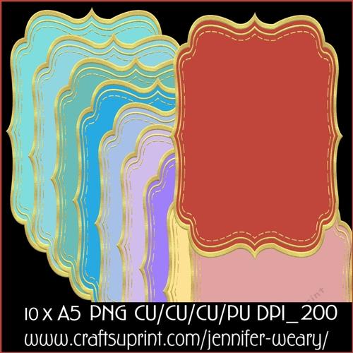 20 Jolly Christmas Mats 