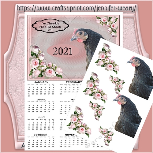 Im Chookie Calendar 2021