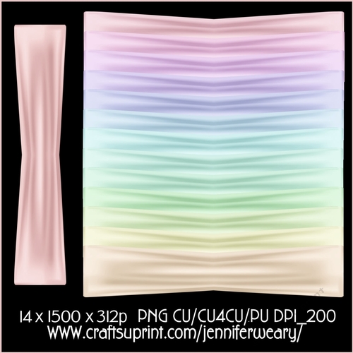 Ribbon Wraps-Candy Floss