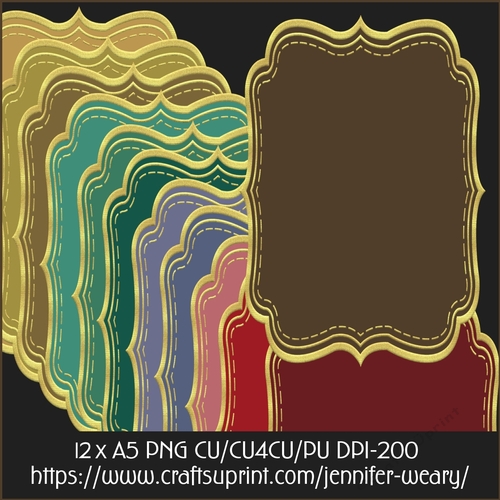 20 Christmas Joy A5 Mats