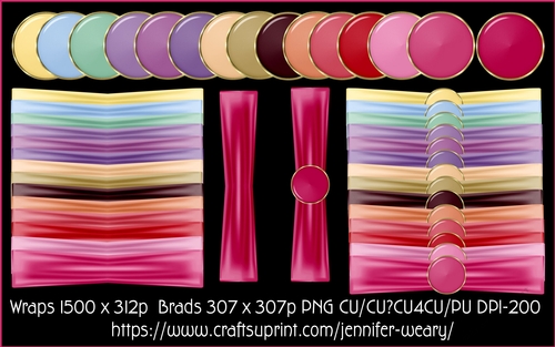 Ribbon Wrap Sets-Sweet