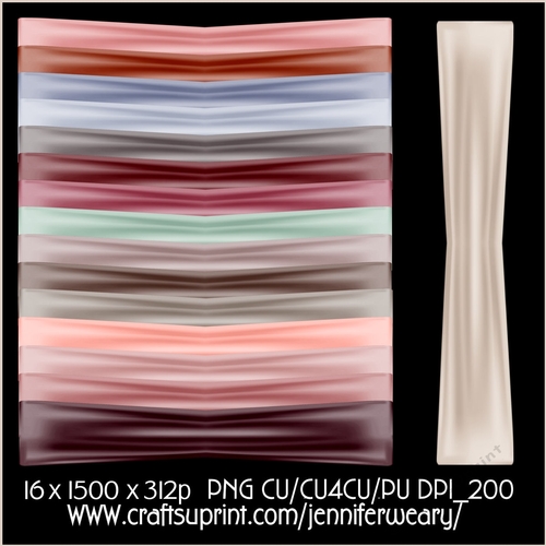 Ribbon Wraps-Dusty
