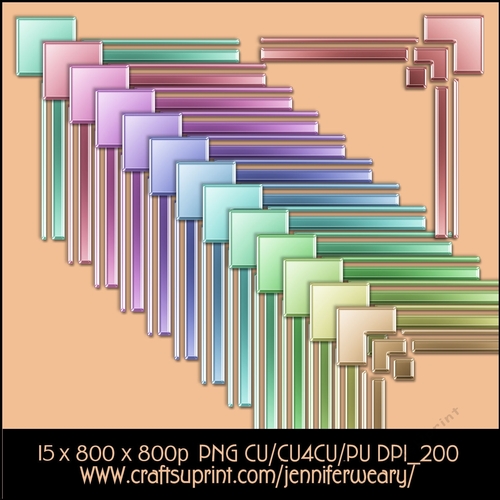 Corner Rose Sets-Corners Plain Candy Floss B