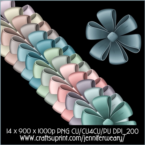 20 Succulant Bows 2