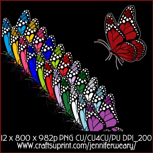 20 Birthstone Butterflies
