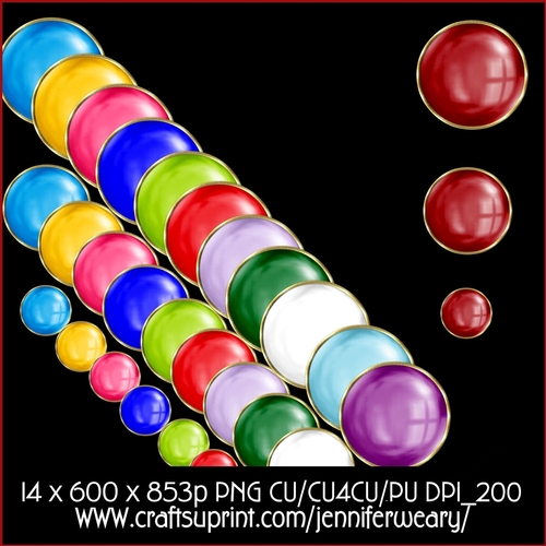 3 Pearls Gold Borders-Birthstone