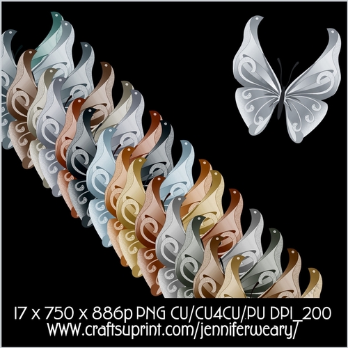 Metal Butterflies