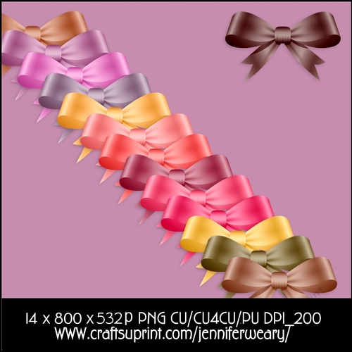 Cherry Blossoms-Bows