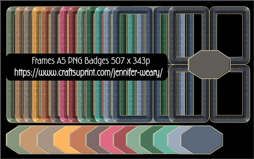 Frame Badge A5-Cozy