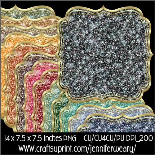 Glitter Mats-Cozy