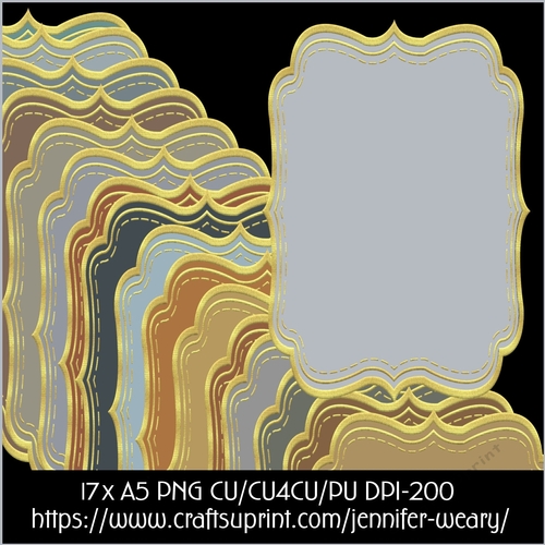 20 Metal A5 Mats