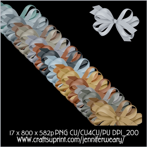 20 Metal Bows