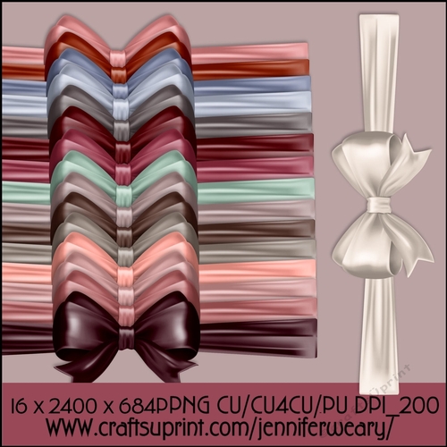 21 Dusty Bows