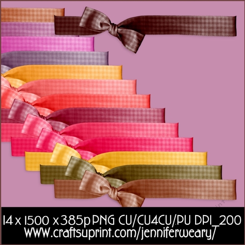 Cherry Blossoms-Bows 3 Ribbon Wrap