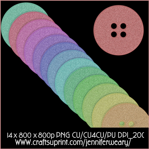 Candy Floss b G4 Buttons