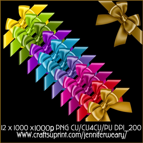 Merry Bright Bows 12