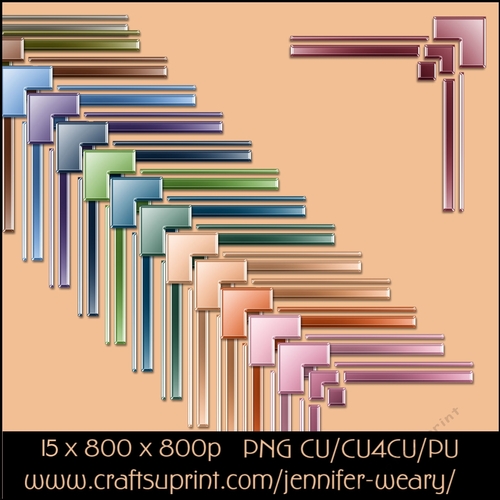 Corner Rose Set-Corner Plain Unique