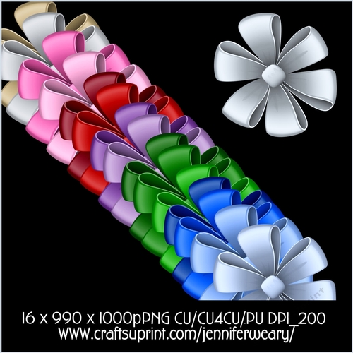20 Christmas Time Bows 2