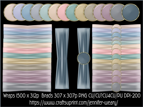 Ribbon Wrap Set-Neutral