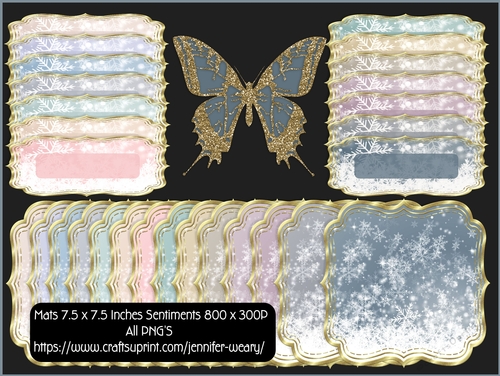 Snowy Mats n Tag Sets-Neutral
