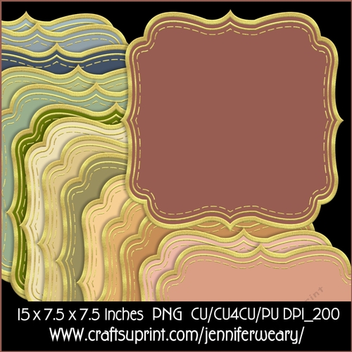2 Beige Mats