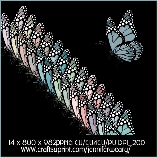 20 Succulant Butterflies 2