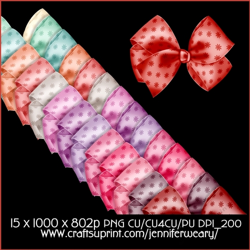 2 Valentine Bows 3