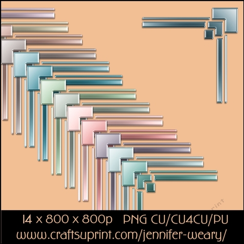 Corner Rose Set-Corner Plain Succulants