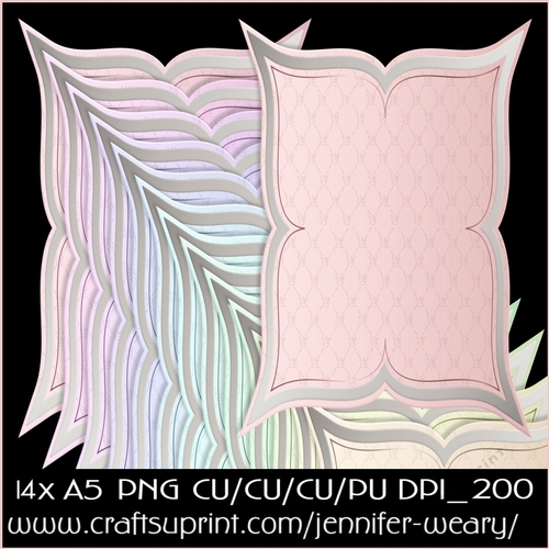 21 Candy Floss S A5 Mats