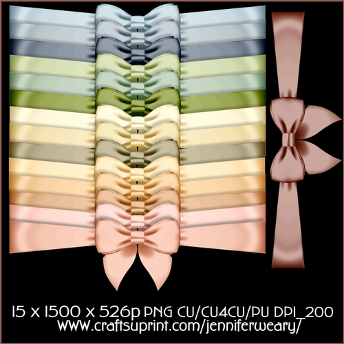 2 Beige Bows 2