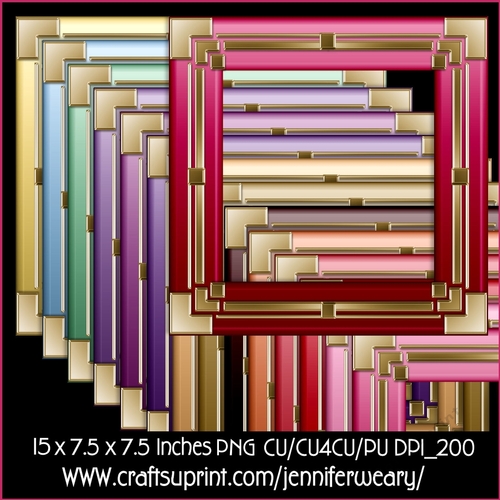 Golden Ombrae Frames 2 sweet