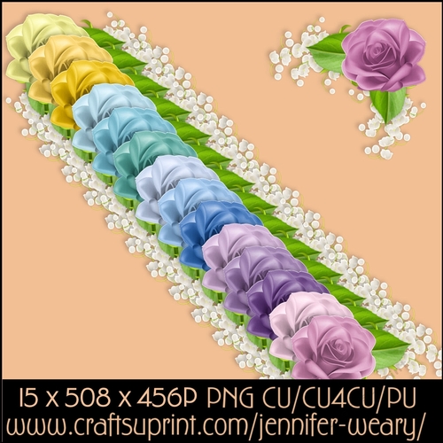 Corner Rose Set-Rose Romantic
