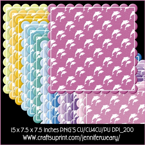 Romantic Mats Dolphin