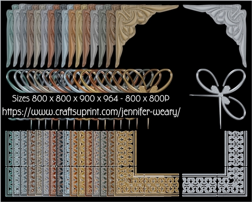 metal Corner set 3