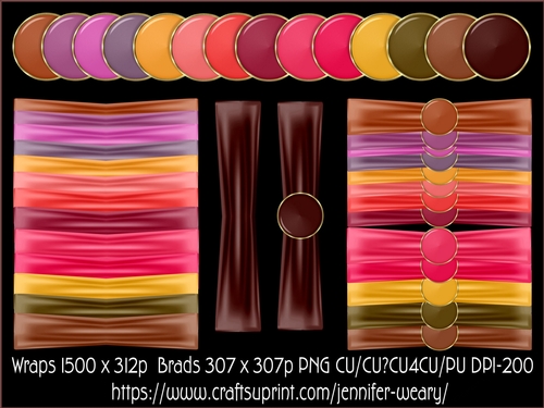 Ribbon Wrap Set-Cherry Blossoms