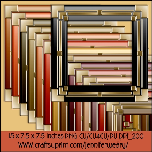 Golden Ombrae Frames 2-woodlands