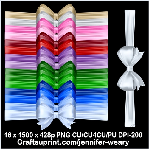 21 Christmas Time Bows